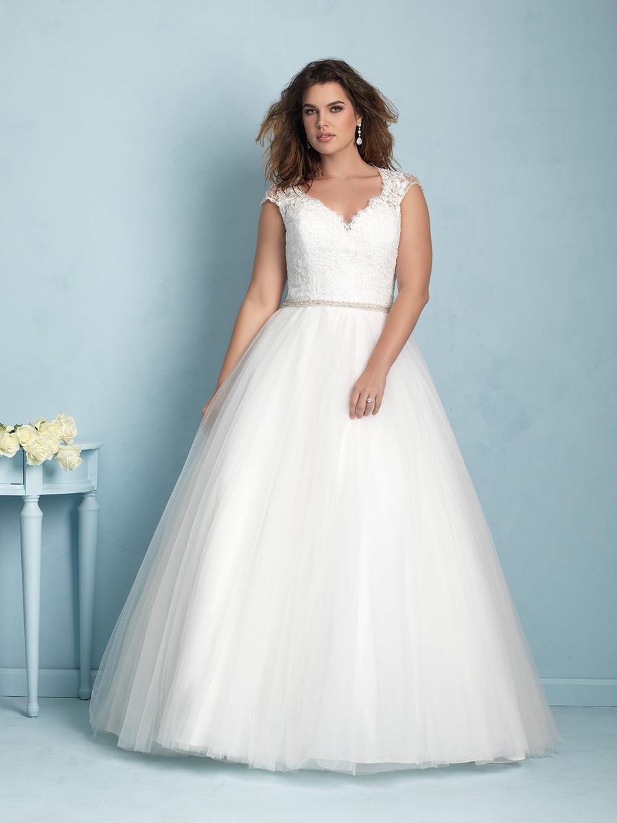 Allure Bridal Women Size Colleciton W350 Allure Women's Bridal