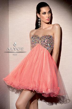 Alyce Paris Homecoming Dress 4311