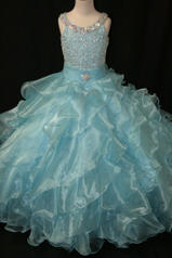 Girls Glitz Pageant Dresses-Long Skirt