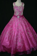 Girls Glitz Pageant Dresses-Long Skirt