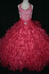 Girls Glitz Pageant Dresses-Long Skirt