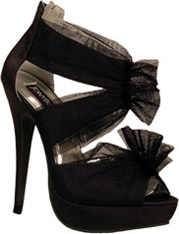 Black Stiletto Platform