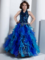 Sequined Ball Gown