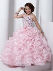 Ruffle Ball Gown