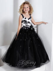 Printed Ball Gown
