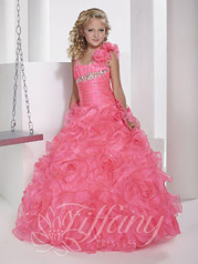 Rosette Ball Gown
